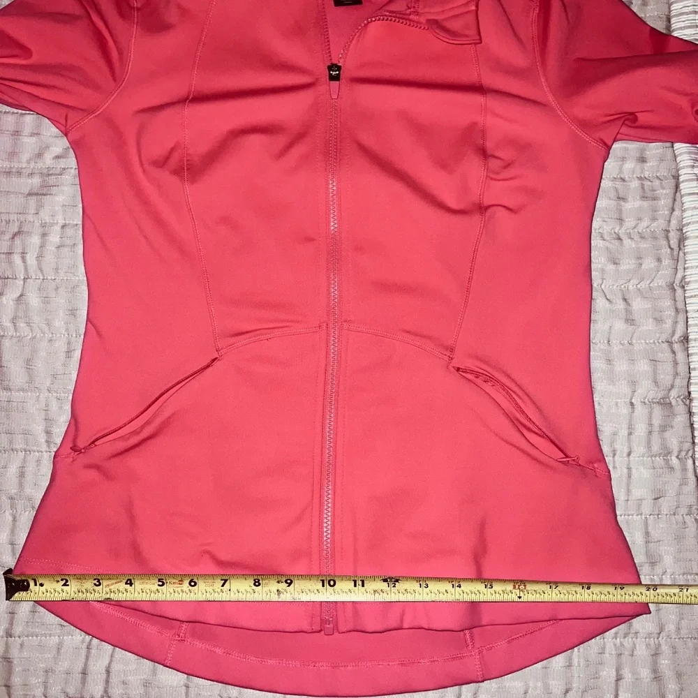 Spyder Women's Full Zip Athletic Jacket Coral Pink Medium - Picture 9 of 13